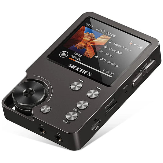 HiFi MP3 Player MECHEN-M30 – Premium Lossless Audio with 64GB Memory Card, Supports up to 256GB
