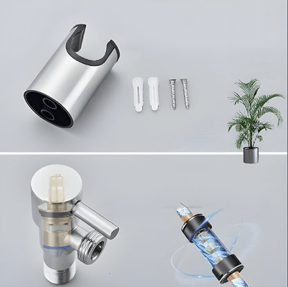 SilkStream Stainless Steel Bidet Sprayer – Hygienic Handheld Toilet Shower for Modern Bathrooms