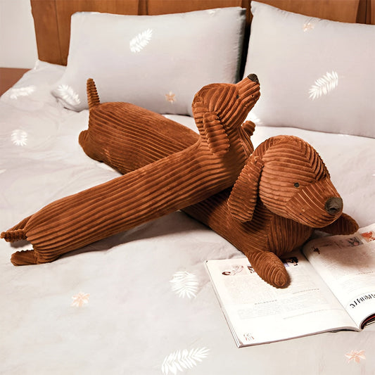 Ergonomic Dachshund Plush Cushion for Maximum Comfort