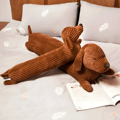 Ergonomic Dachshund Plush Cushion for Maximum Comfort