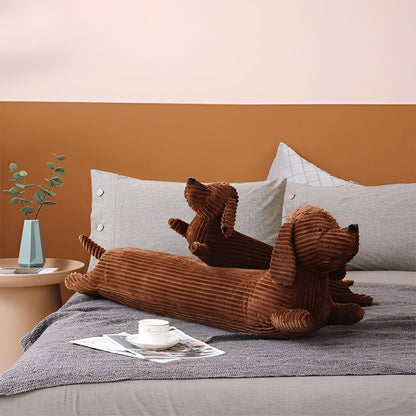 Ergonomic Dachshund Plush Cushion for Maximum Comfort