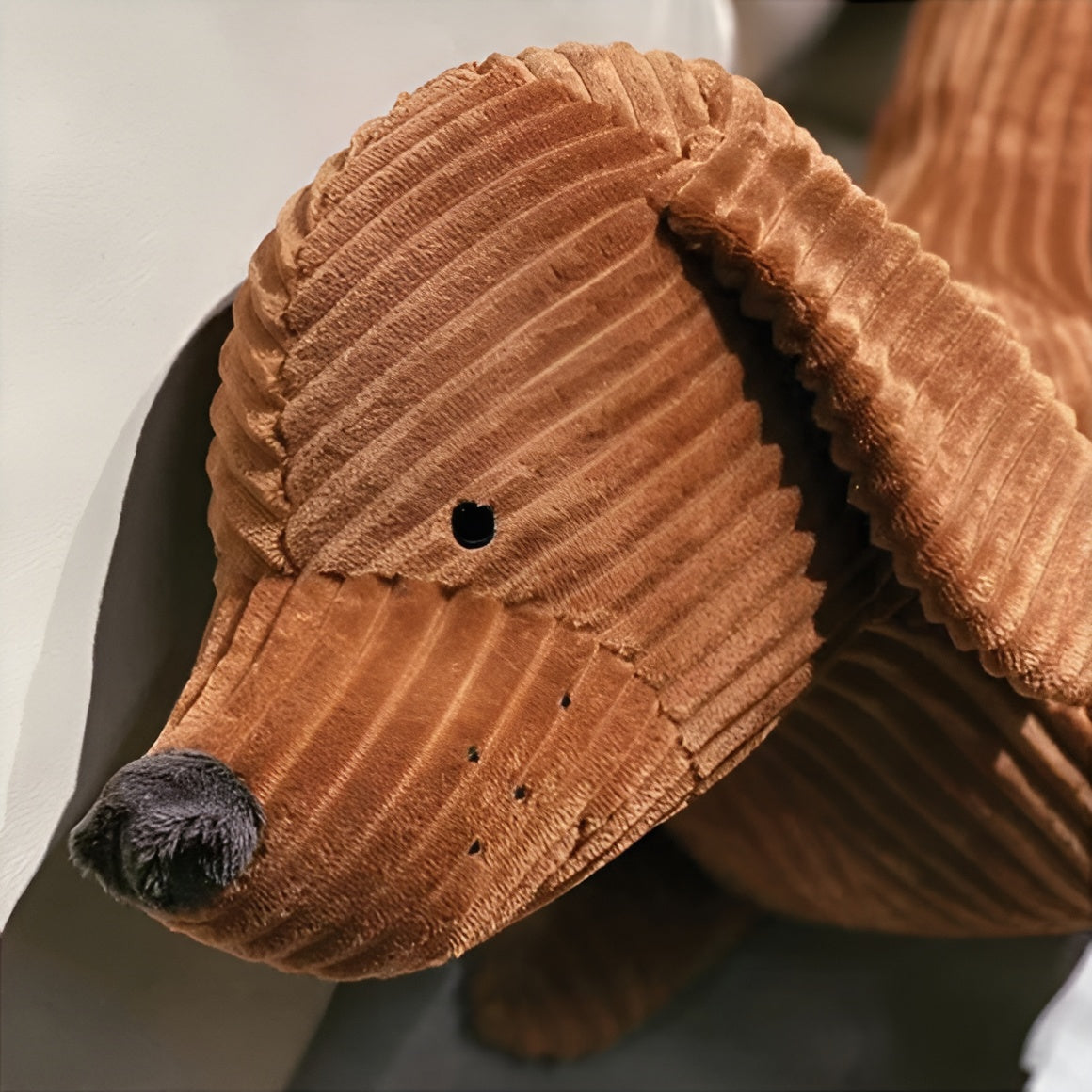 Ergonomic Dachshund Plush Cushion for Maximum Comfort