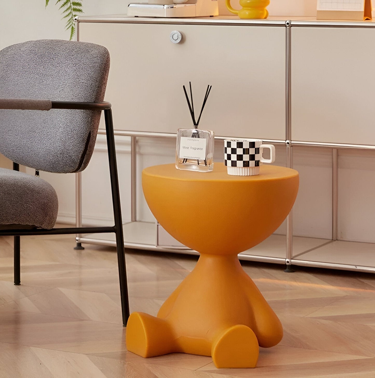 Ylix – Luxury Round Coffee Table for Living Room or Side Space