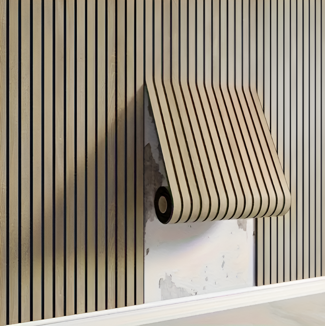 StickieFast 3D Wall Panels – Self-Adhesive PVC Panels with Realistic Wood Texture