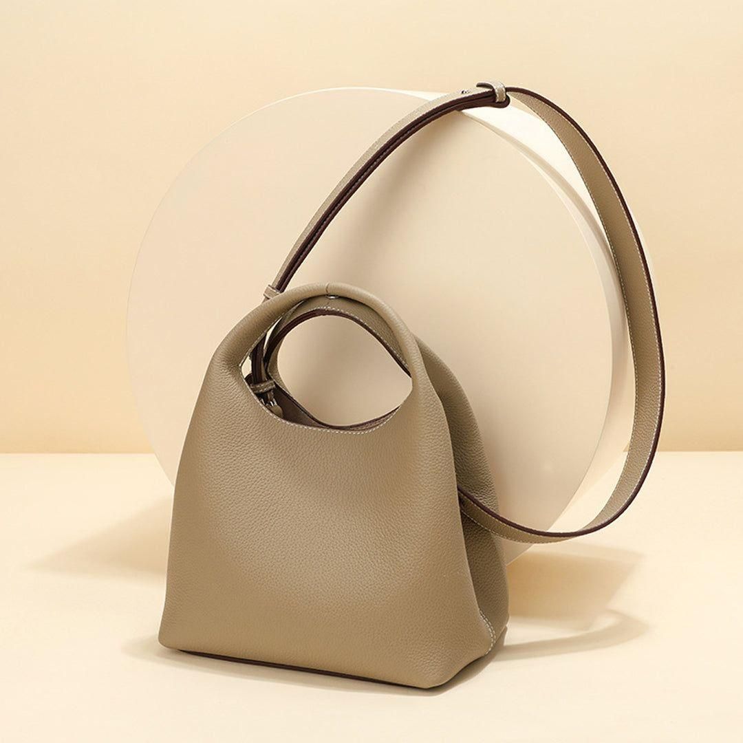 Davina Bag – Luxurious Genuine Leather Retro Shoulder Bag for Women