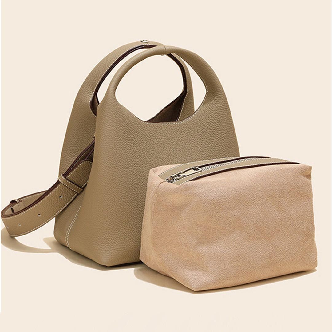 Davina Bag – Luxurious Genuine Leather Retro Shoulder Bag for Women