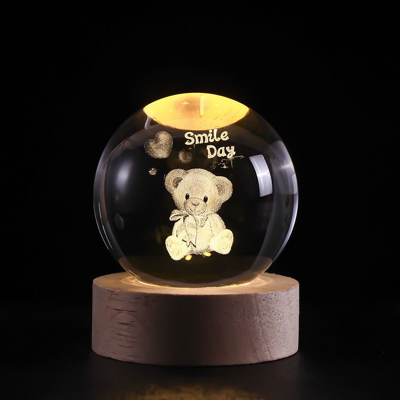 SolarSphere – Crystal Solar System with LED Lighting | Educational & Decorative Gift