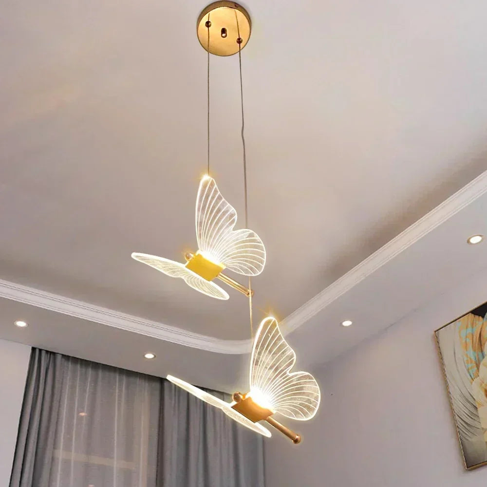 ButterflyGlow - LED Pendant Lights in Butterfly Shape