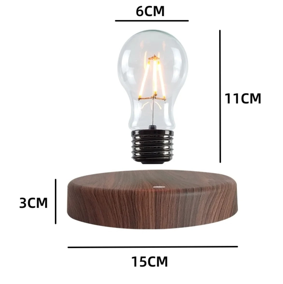Levion Levitating Tesla Lamp – Floating Magnetic LED Light with Modern Design