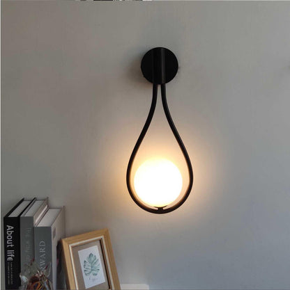 LumaNord Minimalist Nordic LED Wall Light – Modern Industrial Design in Black or Gold