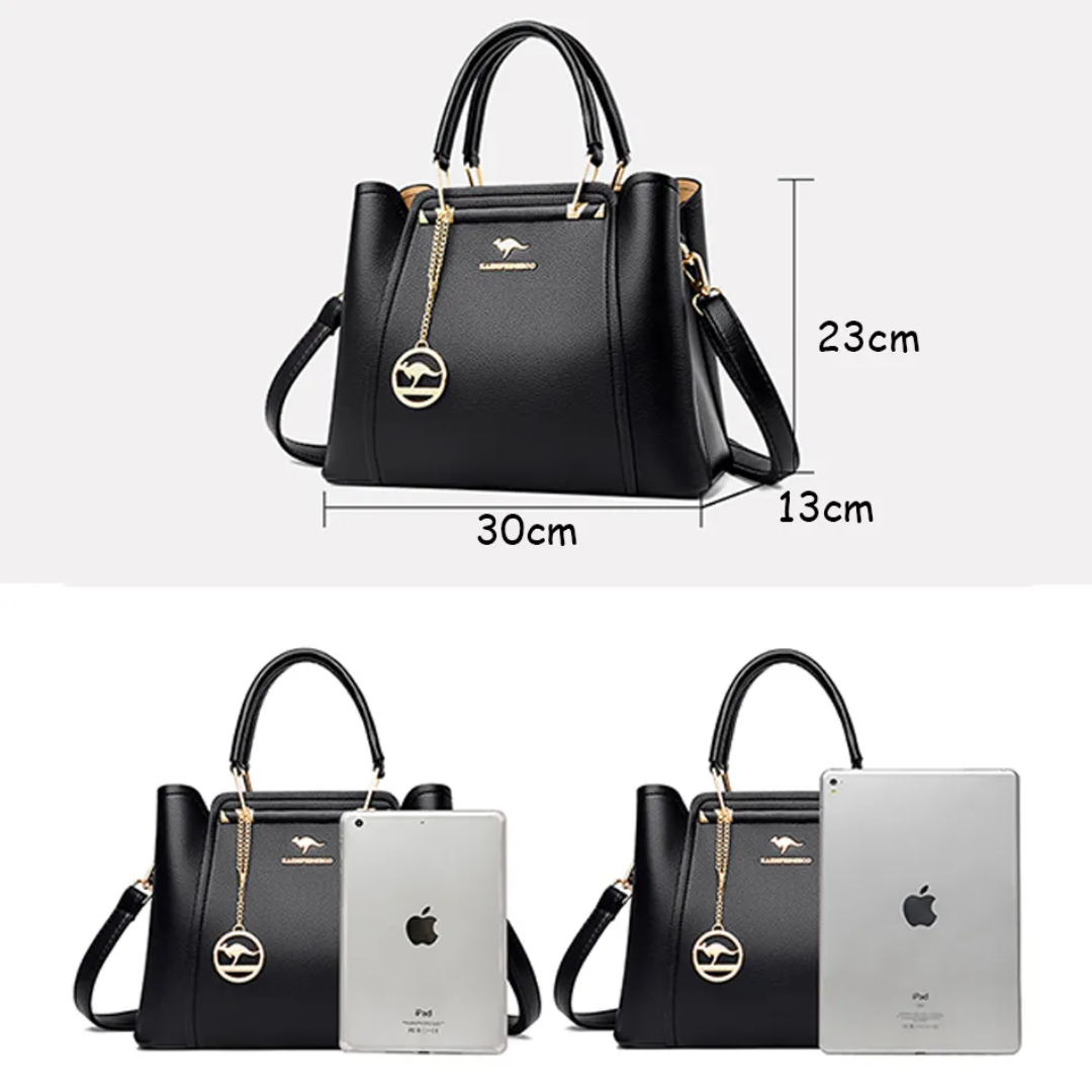 Vivian Luxury Shoulder Bag – Elegant PU Leather Handbag with Crossbody Strap