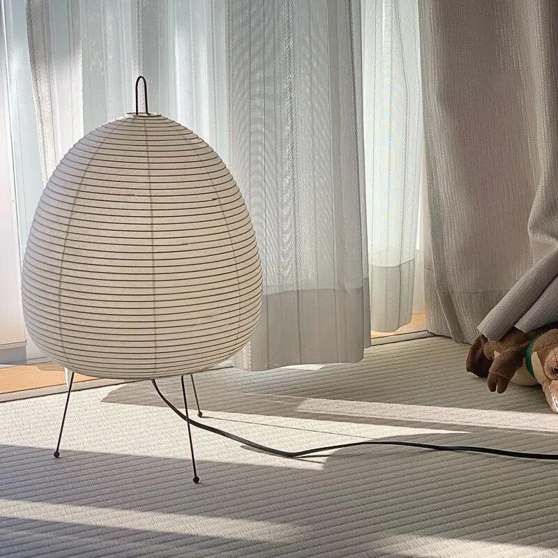 ZenGlow – Japanese Rice Paper Lamp for Stylish Interior Design