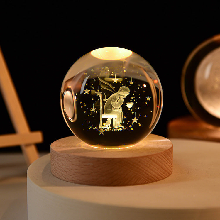 SolarSphere – Crystal Solar System with LED Lighting | Educational & Decorative Gift