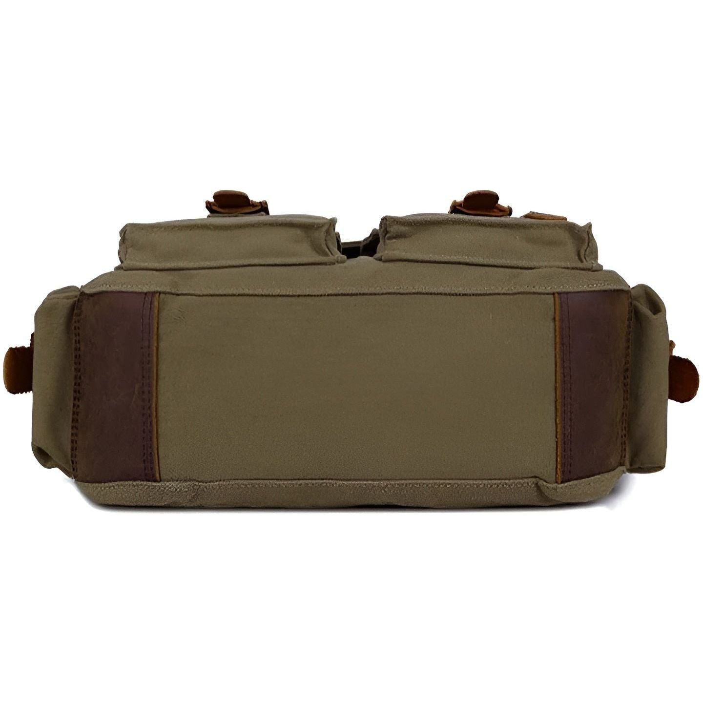 Michael Bag – Vintage Canvas Messenger Bag for Men with Leather Accents