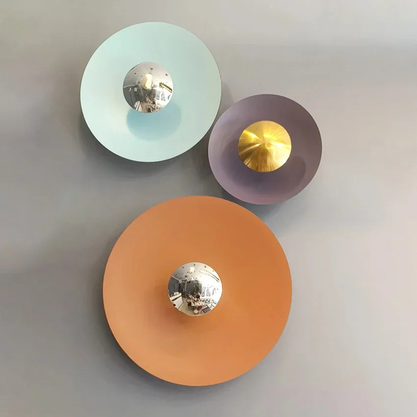ColorBurst – Modern Round LED Lamp with Adjustable Lighting & Multiple Colours