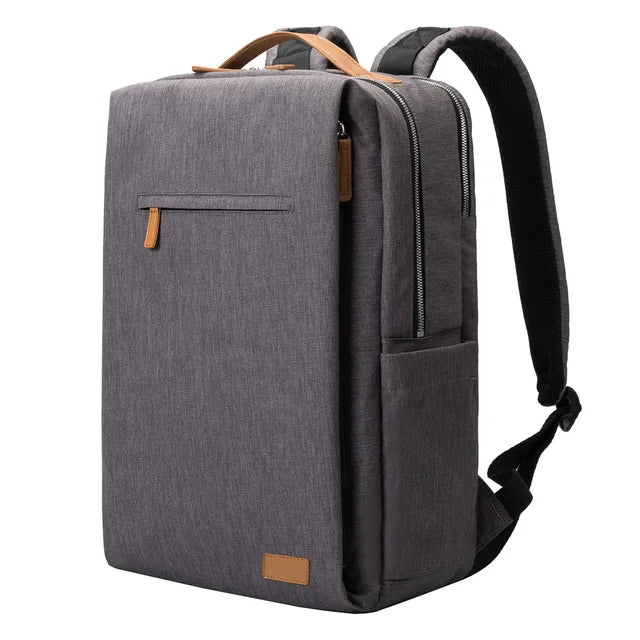 TechPort Laptop Backpack with USB Charging Port – Water-Resistant Design for 15.6-Inch Laptops
