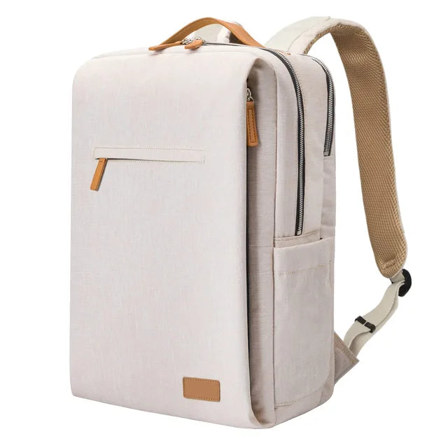 TechPort Laptop Backpack with USB Charging Port – Water-Resistant Design for 15.6-Inch Laptops