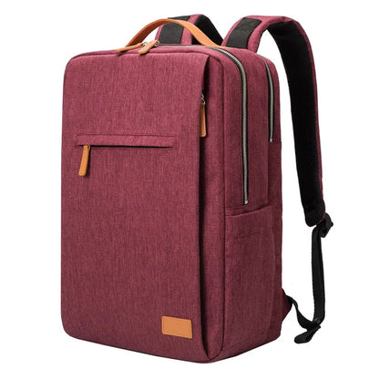 TechPort Laptop Backpack with USB Charging Port – Water-Resistant Design for 15.6-Inch Laptops