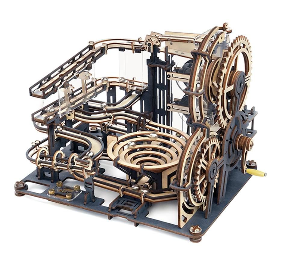 Marble Run Night City 2.0 | Innovative Glow-in-the-Dark Track for Endless Fun