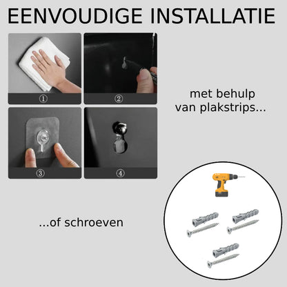 ElegantEssentials Toilet Roll Holder – Stylish Wall-Mounted Bathroom Storage with Shelf and Drawer