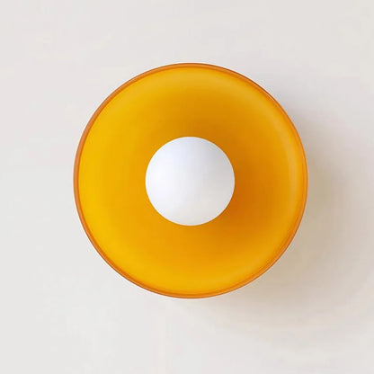GlassGlow Nordic Ceiling Light – Minimalist Glass Pendant for Modern Interiors