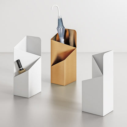 DripFrame Umbrella Stand with Drip Tray – Scandinavian Minimalist Metal Umbrella Holder