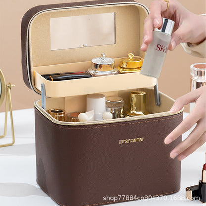 Large Multifunctional Travel Bag for Skincare & Makeup