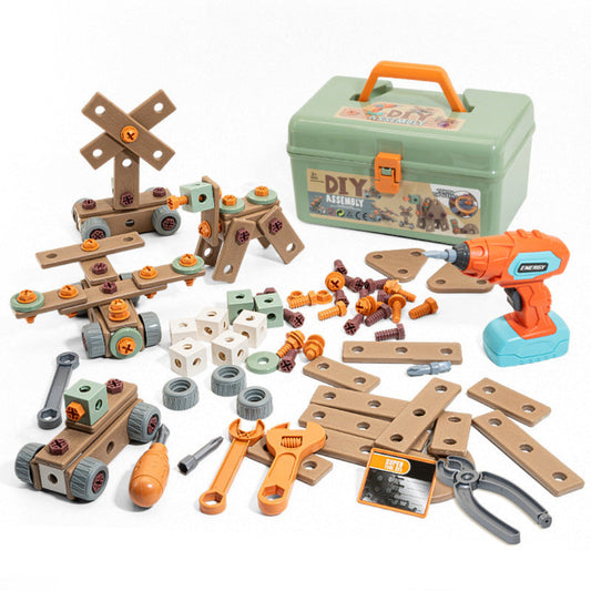 TinyHands – Kids Tool Set for Pretend Play & Learning | Safe Toy Tools for Toddlers & Preschoolers