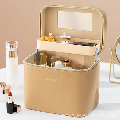 Large Multifunctional Travel Bag for Skincare & Makeup