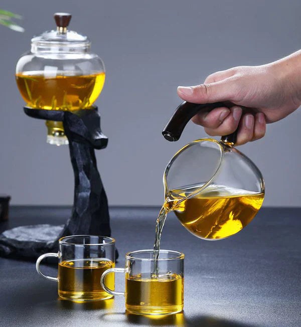 Ethereal Tea Set - Elegant Magnetic Ceramic Tea Set | Timeless Charm & Modern Innovation