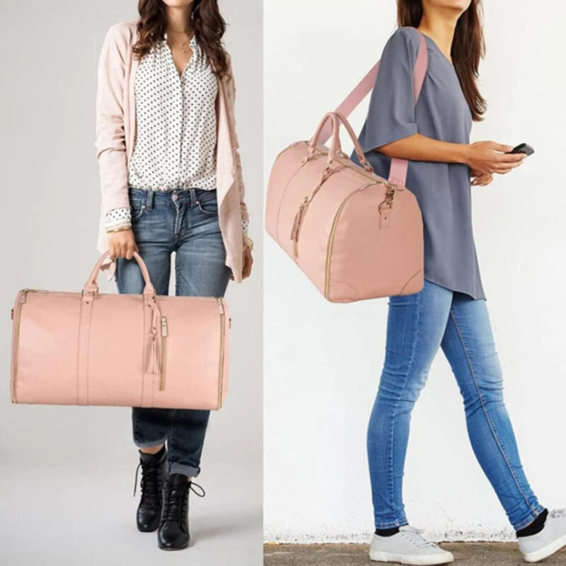 Spacious Rolling Travel Bag – Extra-Large Luggage with Wheels & Organiser Compartments