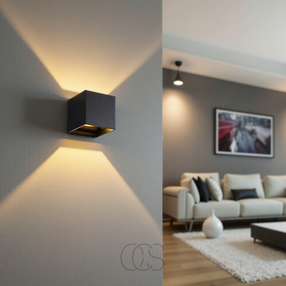 Luxe Wall Light – Motion Sensor & Warm Ambient LED Lighting (2700K)