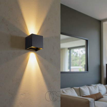 Luxe Wall Light – Motion Sensor & Warm Ambient LED Lighting (2700K)