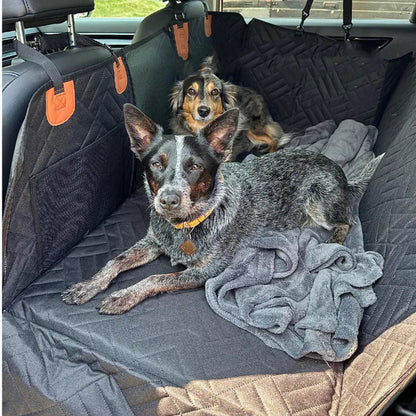 PawsGuard Back Seat Pet Cover – Waterproof Car Protector