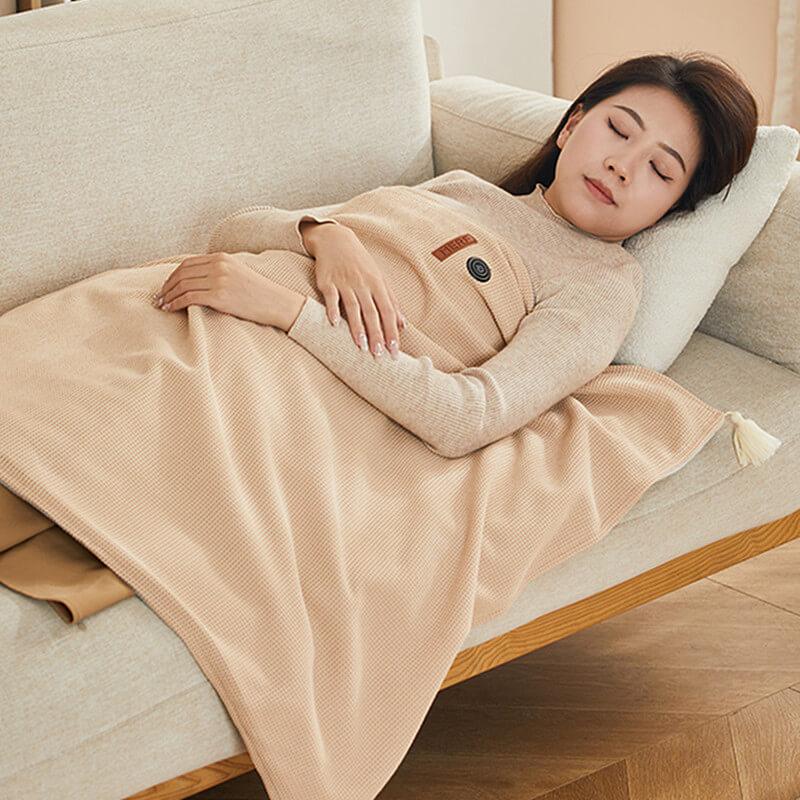 CozyWarm USB Heated Blanket – Portable Electric Throw with 3 Heat Settings & Soft Fleece Fabric
