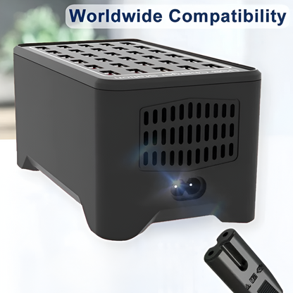 PowerPort Pro – Universal Multi-USB Charging Station with 30 Ports (150W Output)