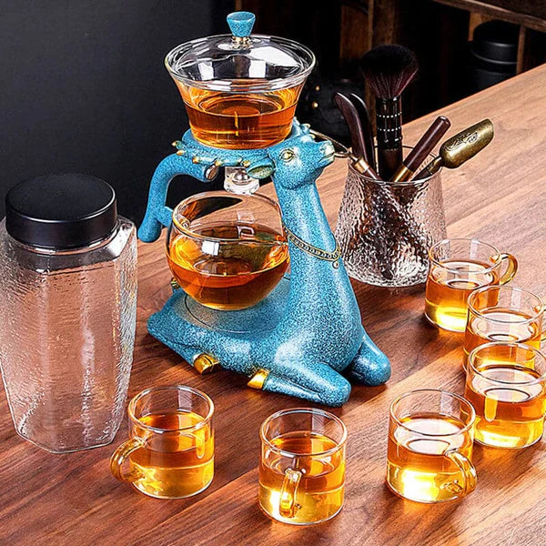 Daemon Tea Set Ethereal Tea Set | Elegant Magnetic Ceramic Tea Set for a Timeless Tea ...