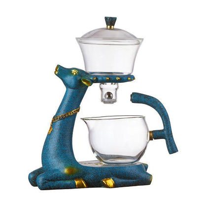 Ethereal Tea Set - Elegant Magnetic Ceramic Tea Set | Timeless Charm & Modern Innovation