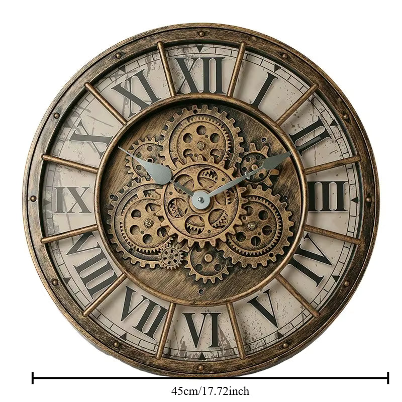 CopperTime - Antique Wall Clock for Office