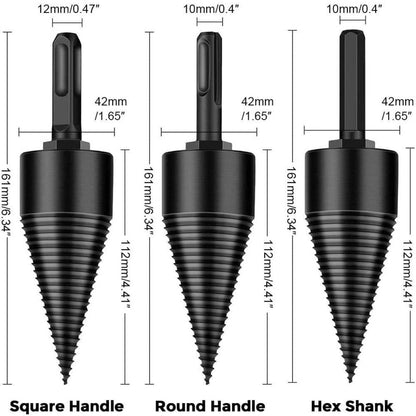 Ahede Shank Firewood Drill Bit - Works With Any Drill