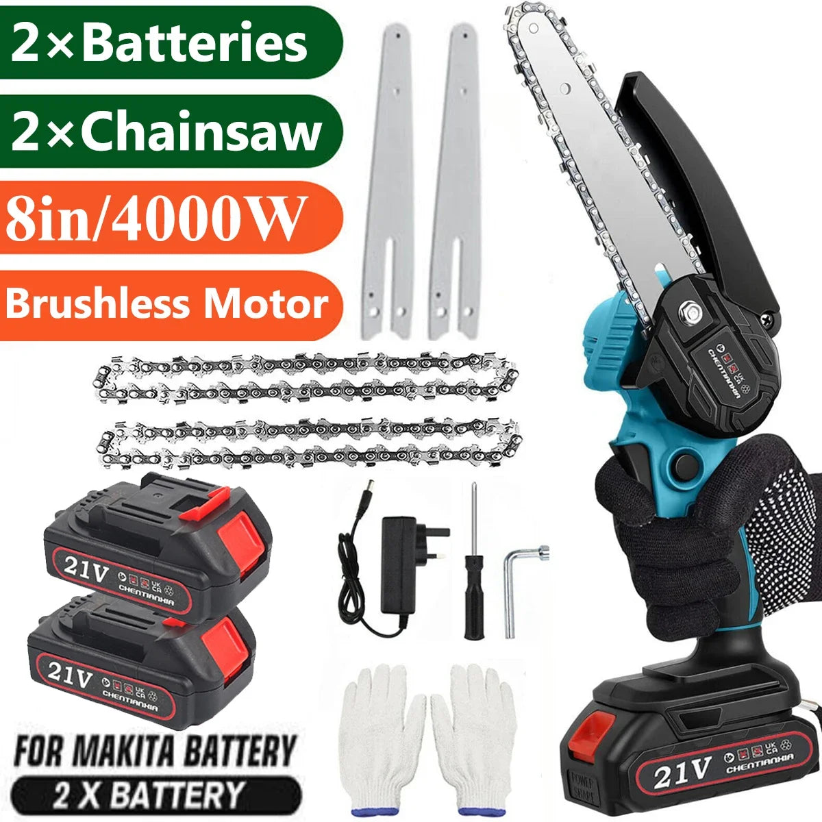 Mini Upgraded Cordless Chainsaw