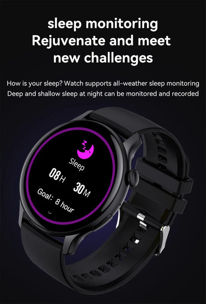 Smart Gold Women’s Smartwatch – Elegant Stainless Steel Design with Activity Tracking & Notifications
