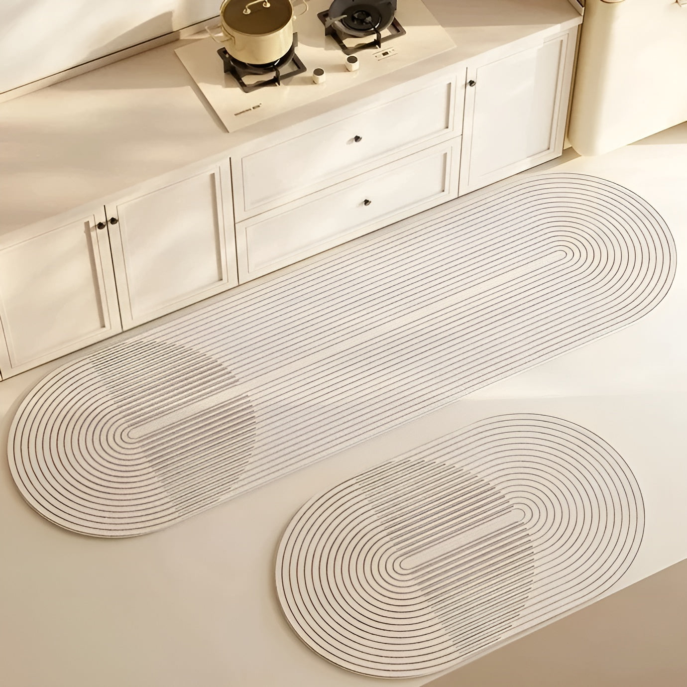 AquaStone Diatomite Bath Mat – Ultra Absorbent, Non-Slip & Soft