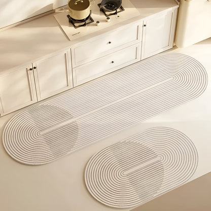 AquaStone Diatomite Bath Mat – Ultra Absorbent, Non-Slip & Soft