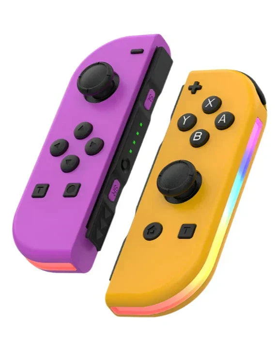 Bluetooth LED Wireless Controller for Nintendo Switch – Ergonomic Gamepad with RGB Lights