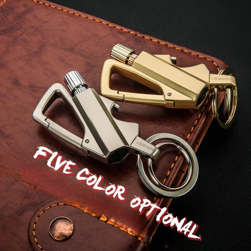 FlareKey – Multifunction Keychain Lighter | Windproof Kerosene Lighter for Outdoor & Everyday Use