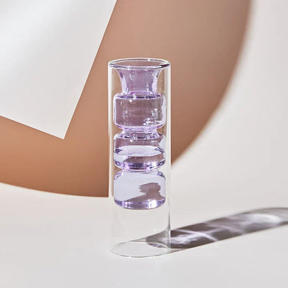 GlassBloom | Nordic Colourful Artistic Glass Vase