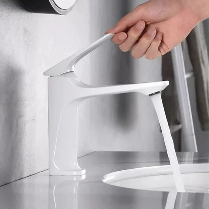 Elegant Bathroom Tap – Single Lever Mixer with Timeless Chrome Finish