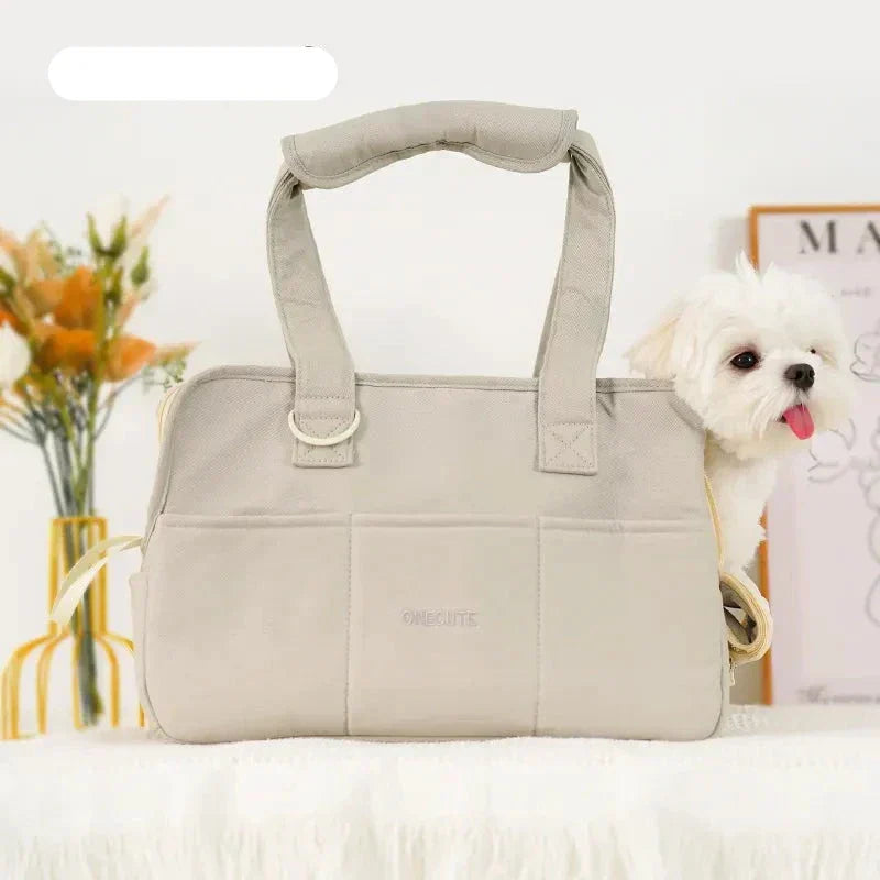 LuxCarry – Durable & Safe Pet Travel Bag for Small Dogs and Cats | Lightweight, Breathable & Stylish