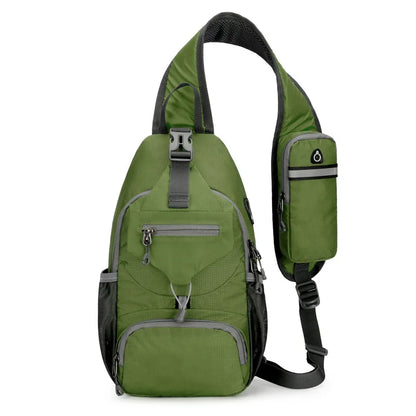 SecurePack | Anti-Theft Waterproof Multi-Pocket Shoulder Backpack – Lightweight Crossbody Travel Bag
